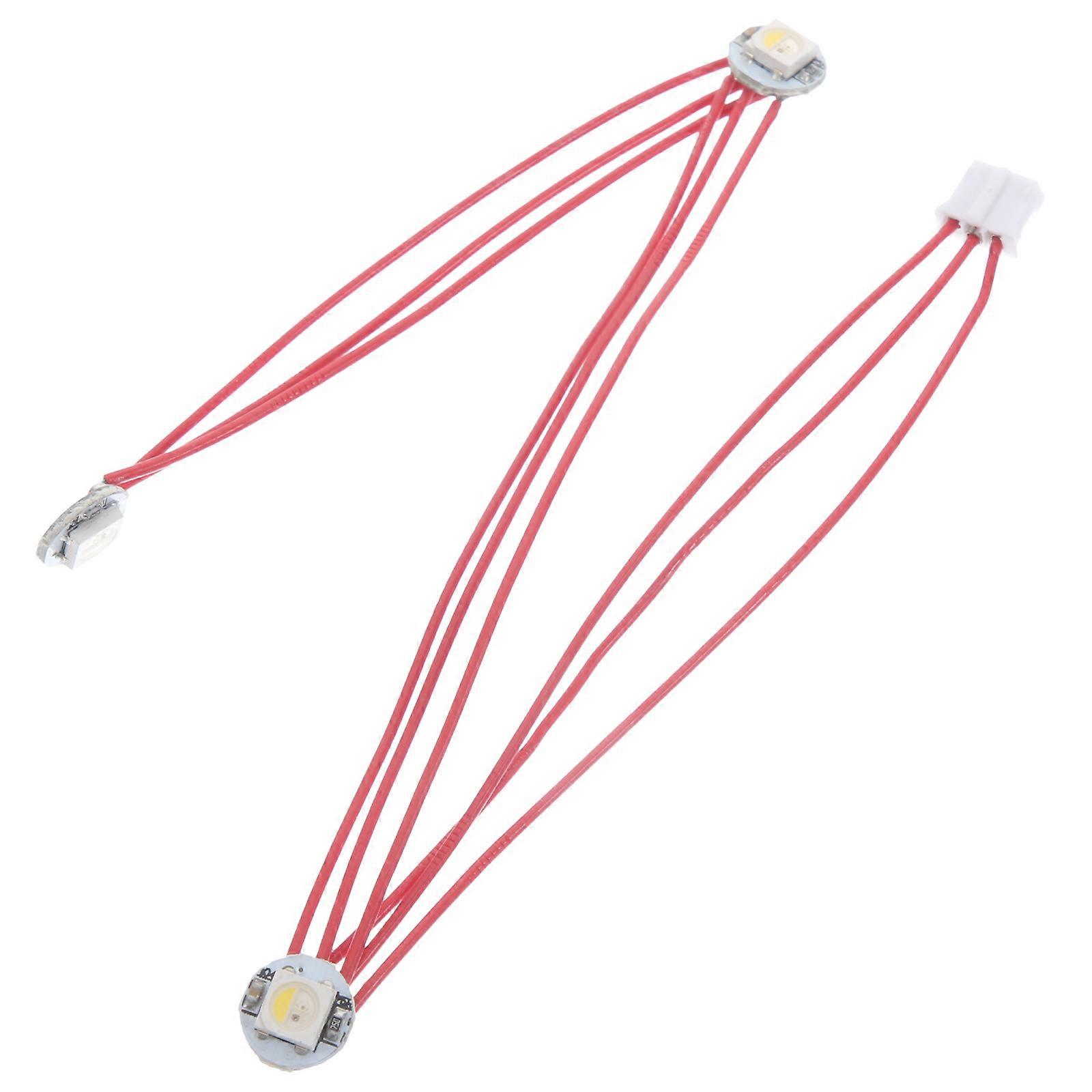 4Pcs Rgbw Mini Button Pcb LED for 3D Printer with Durable Cable
