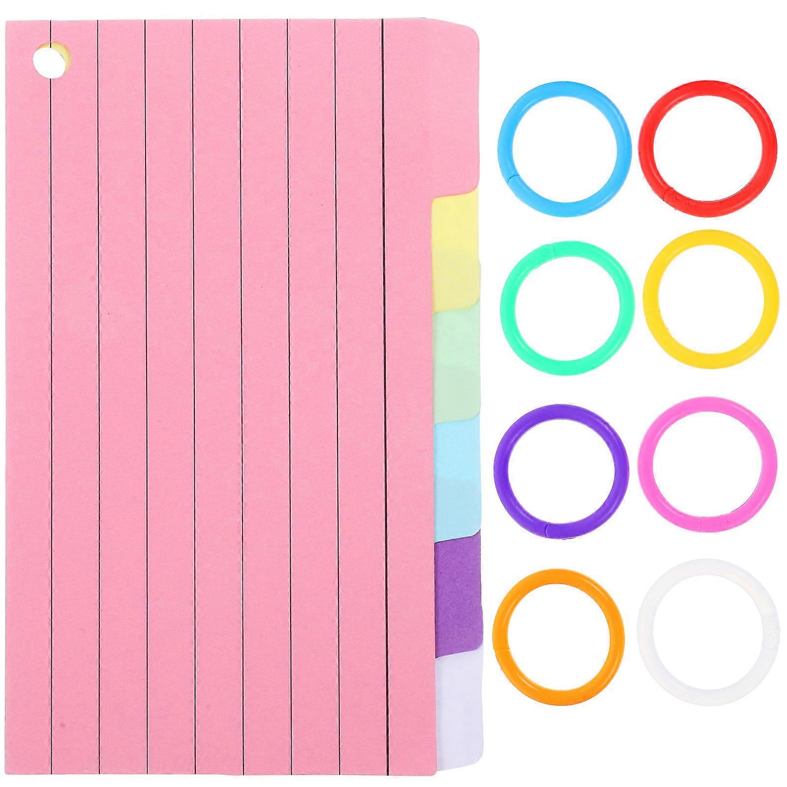 Note Cards Notepads for Noting 3Sets of Spiral Small Note Taking Pads