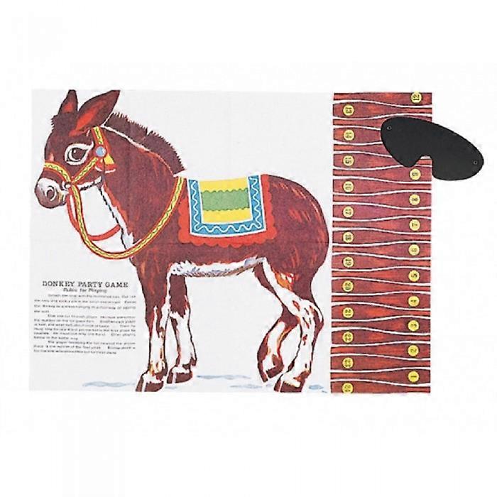 Amscan Pin The Tail On The Donkey Party Game