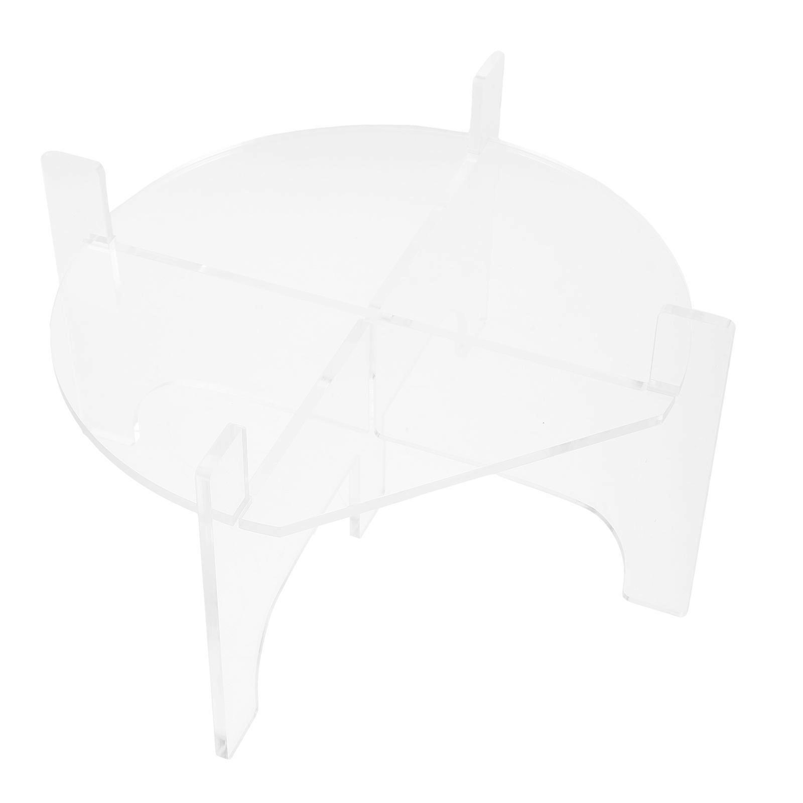 Transparent Acrylic Beverage Dispenser Stand for Serving Drinks 2Pcs