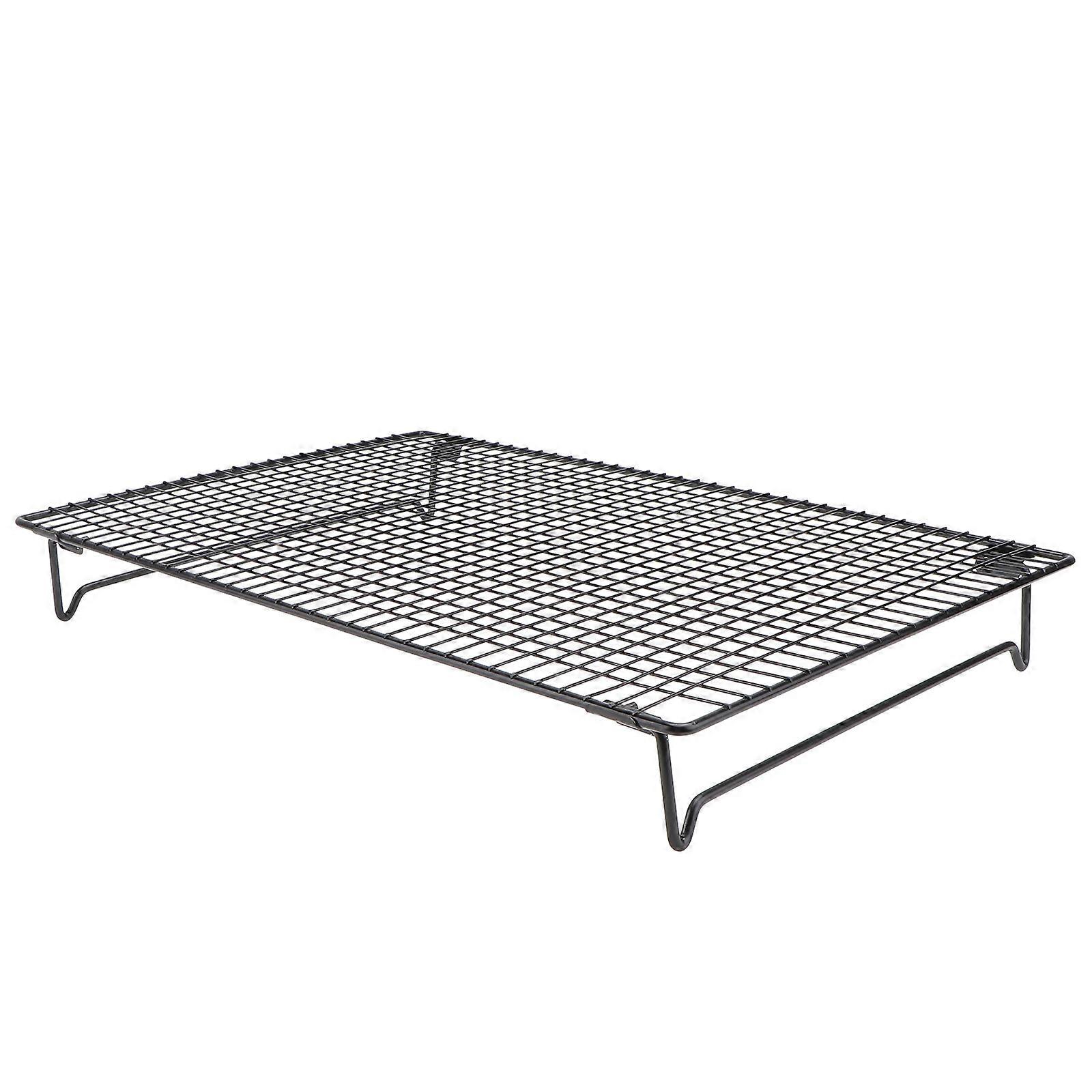 Bakery Cooling Holder for Baking Use 2Pcs Black Sturdy Cake Cooling Rack