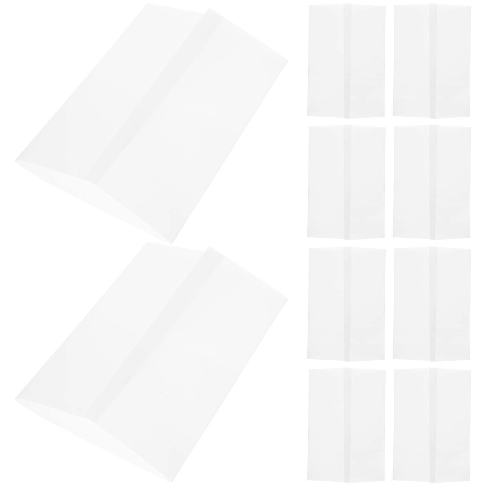 Please Choose Paper Invitations Envelopes for Writing Use 10Pcs Translucent Wraps