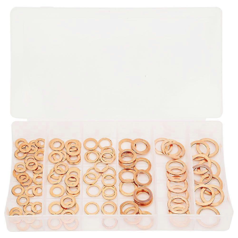 High quality  110pcs copper washers copper washers flat washers