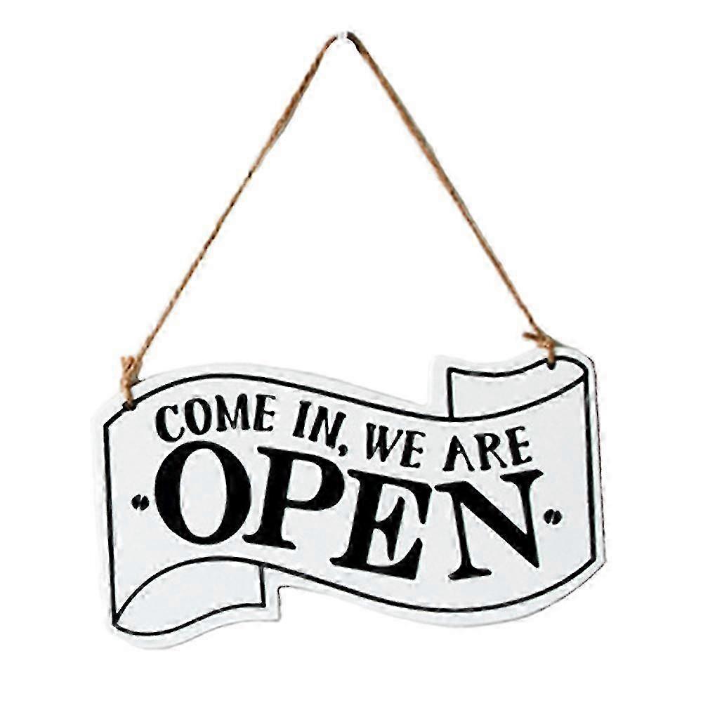 2025 Wooden Open Closed Sign