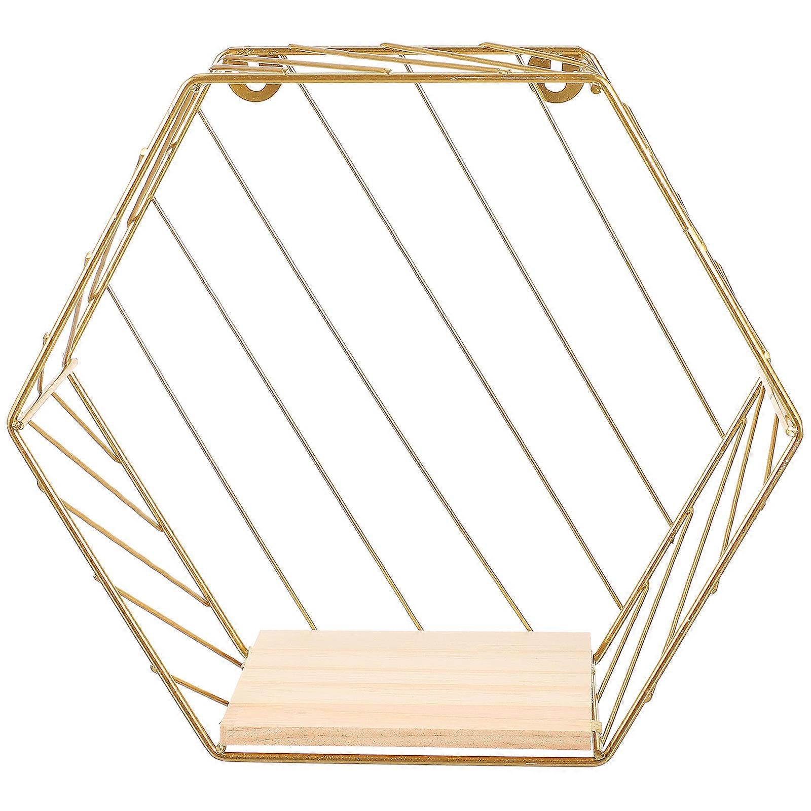 Wall Storage Shelf Iron Wall Shelf for Kitchen and Bathroom