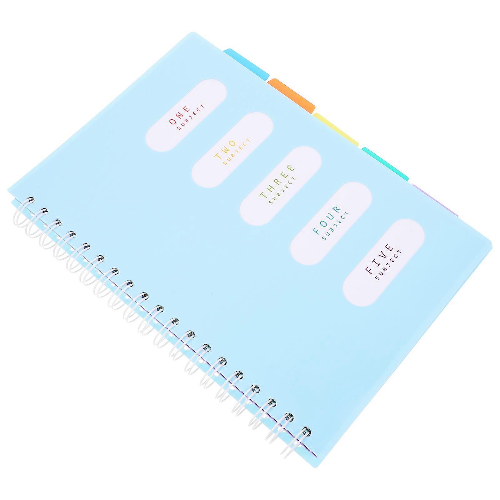 Multi-Function Academic Planner Rectangular Paper Iron Material For Organizing School Use 1Set