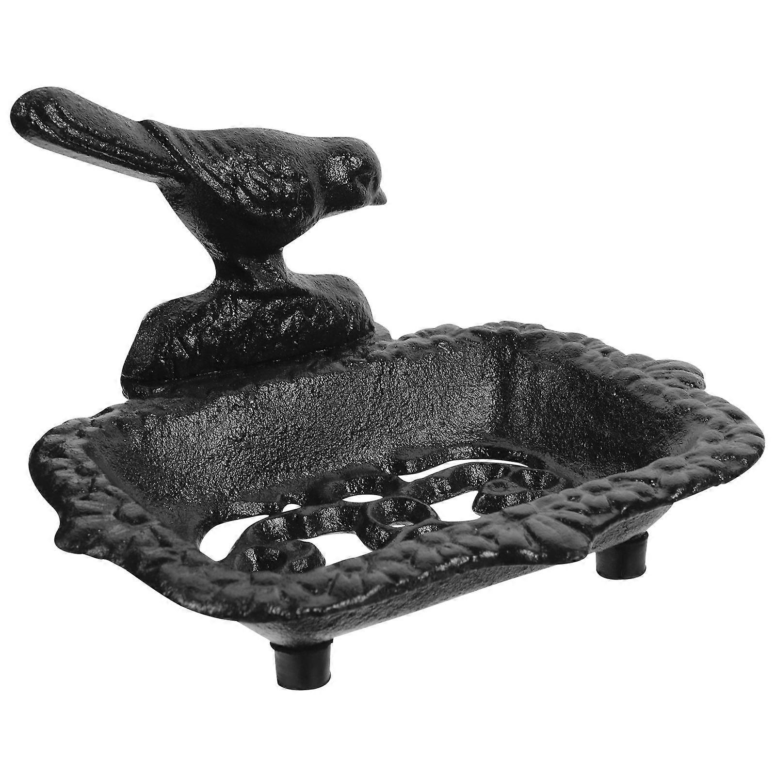 Soap Holder Metal Soap Draining Holder for Bathroom 2Pcs Shape