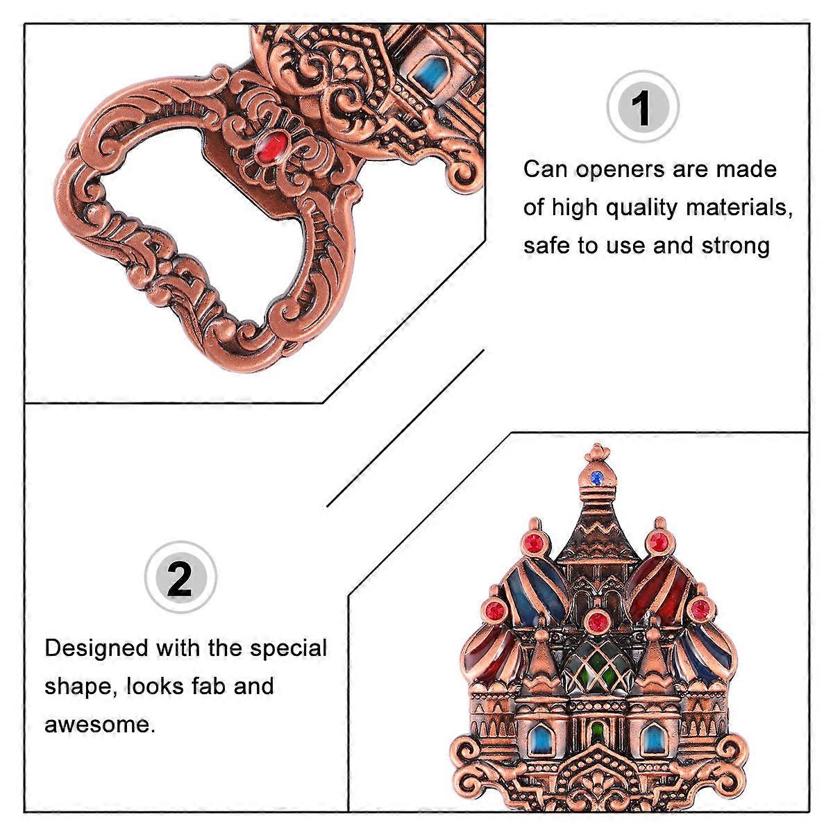 Vintage Keys Bottle Openers Zinc Alloy Double-Sided Function Gift Giving 1Pack