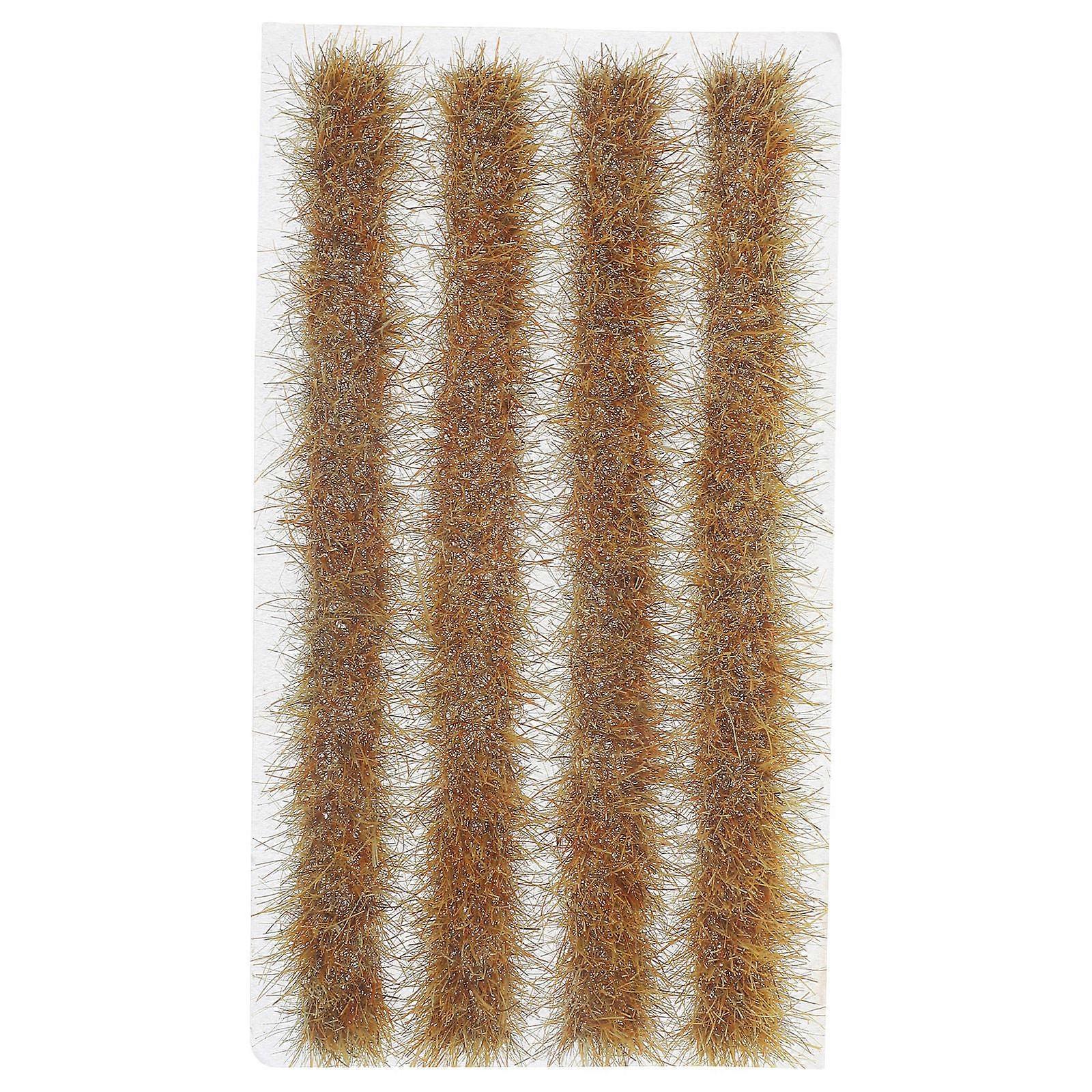 Static Rice Field Grass Model for 4Sets Landscape Decor