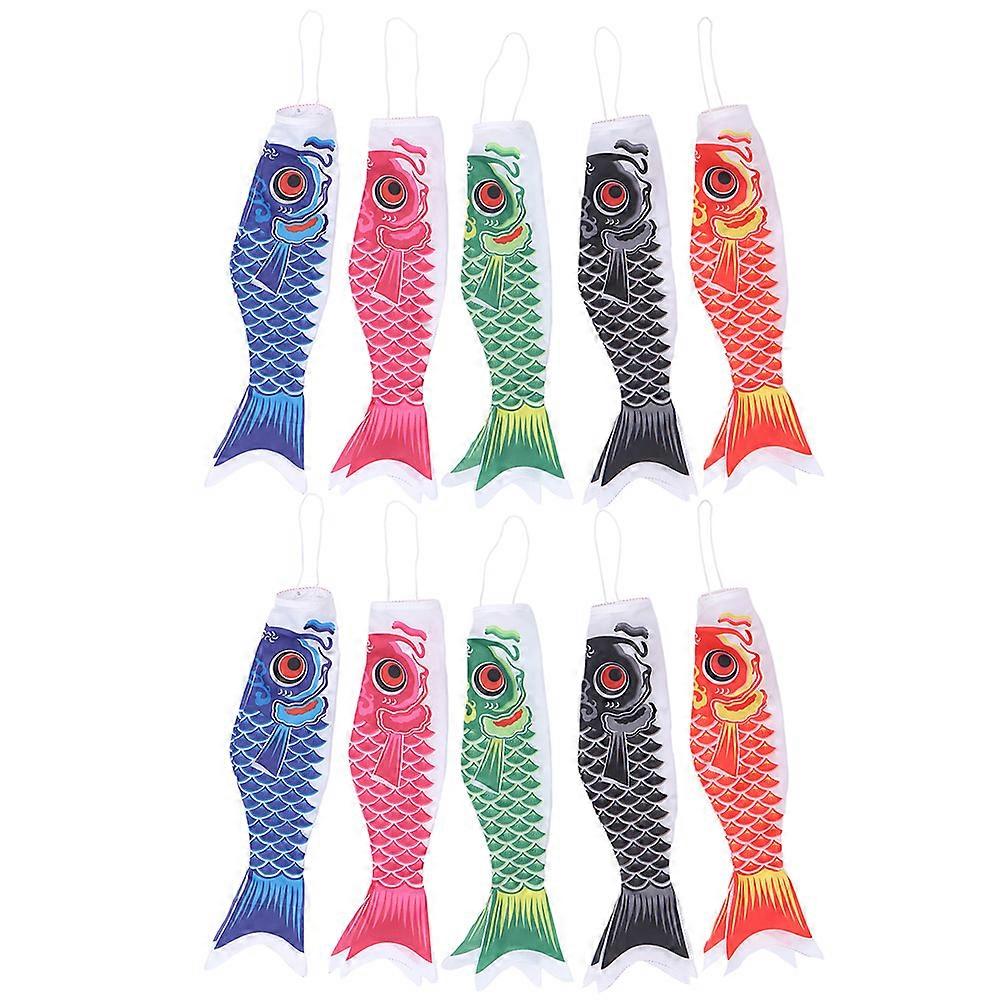 Koinobori Carp Windsock for Hanging Decoration 40Pcs Assorted