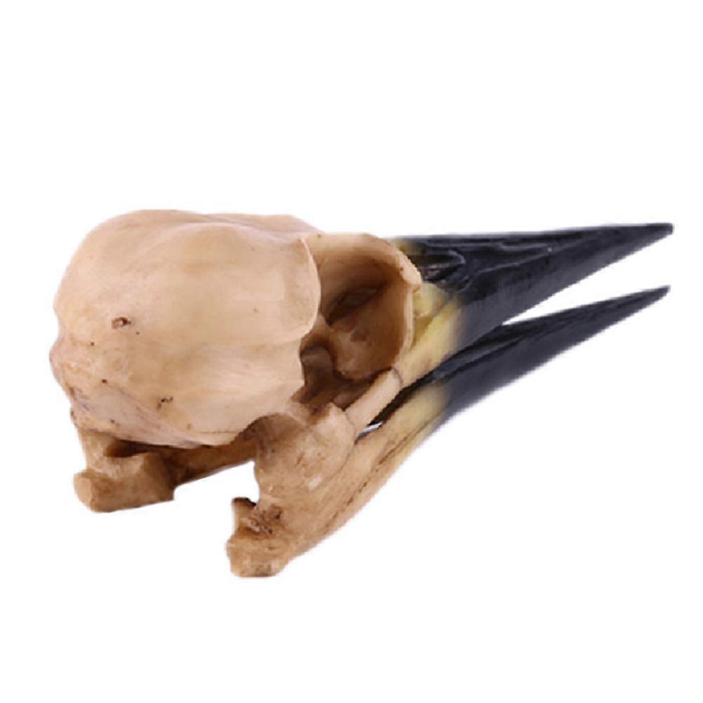 Creative Skull Adornment Skull Shaped Ornament for Decor 2Pcs Resin