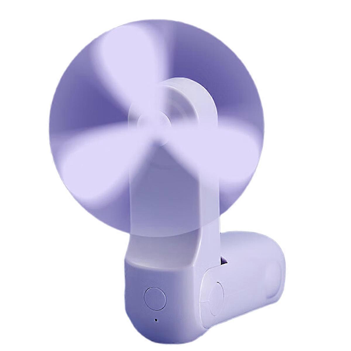 Folding Handheld Fan USB Silent Student little 