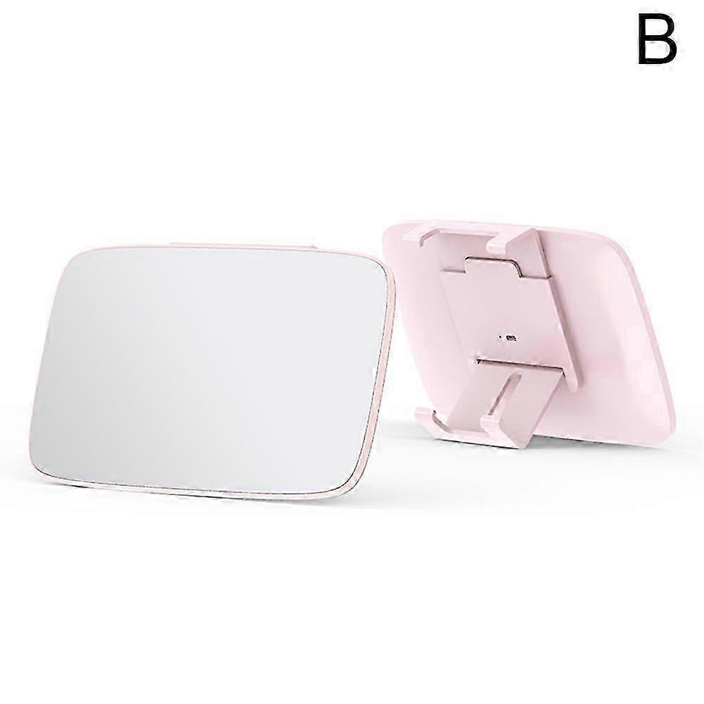 25-26 Car Makeup Mirror LED Light Comb Makeup Mirror