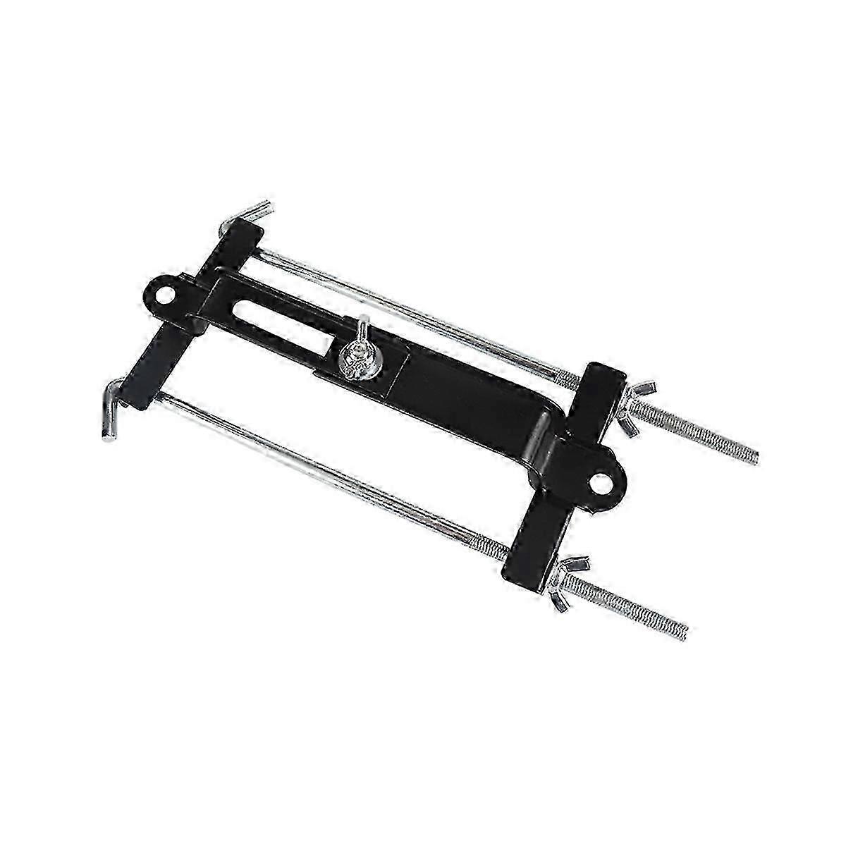 Adjustable Battery Hold Down, Universal Battery Adjustable Crossbar with L Bolts Battery Tie Down Holder for Car SUV