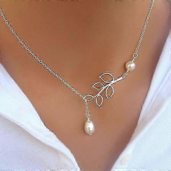 New Fashion Leaf Elegant Classical Clavicle Chain