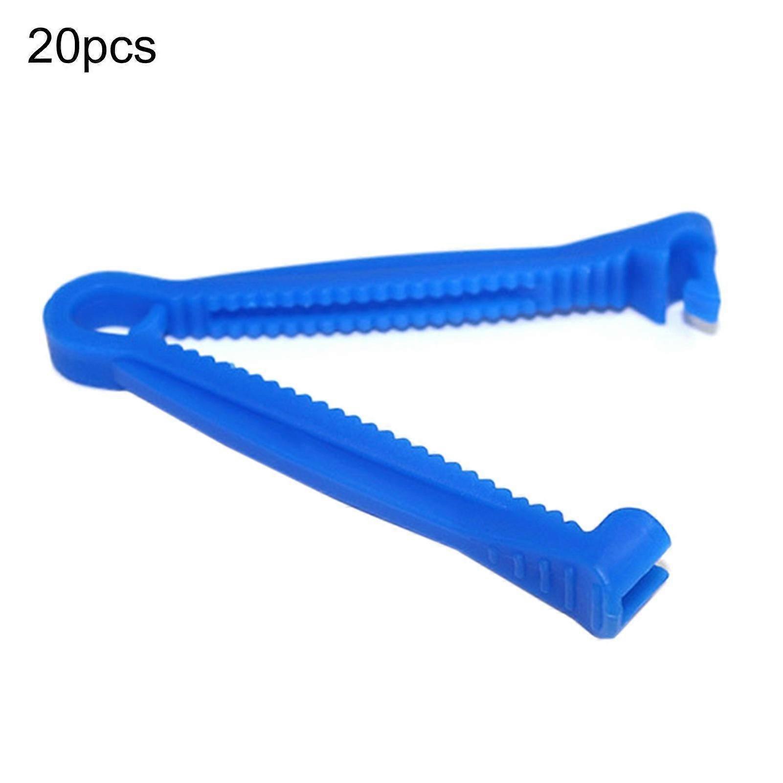 20pcs engangs navlestreng klemme liten størrelse multifunksjonell gris navlestreng klipp for piggy