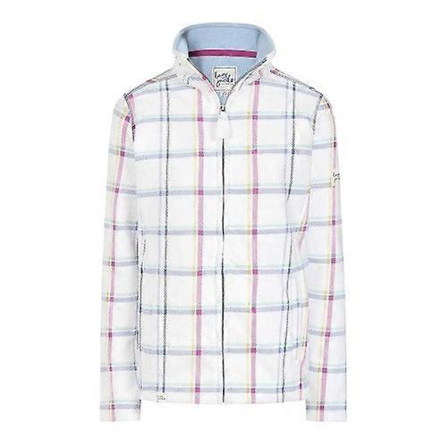 Lazy Jacks Womens/Ladies Checked Full Zip Sweatshirt