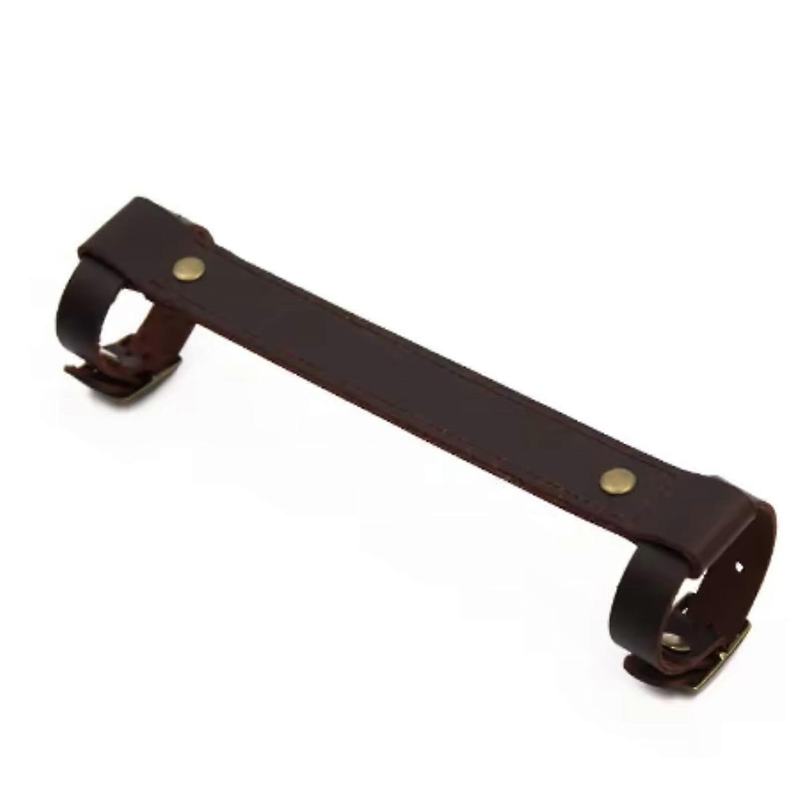 Portable Bicycle Grip, Leather Handle for Easy Lifting and Carrying, Comfortable and Durable Design