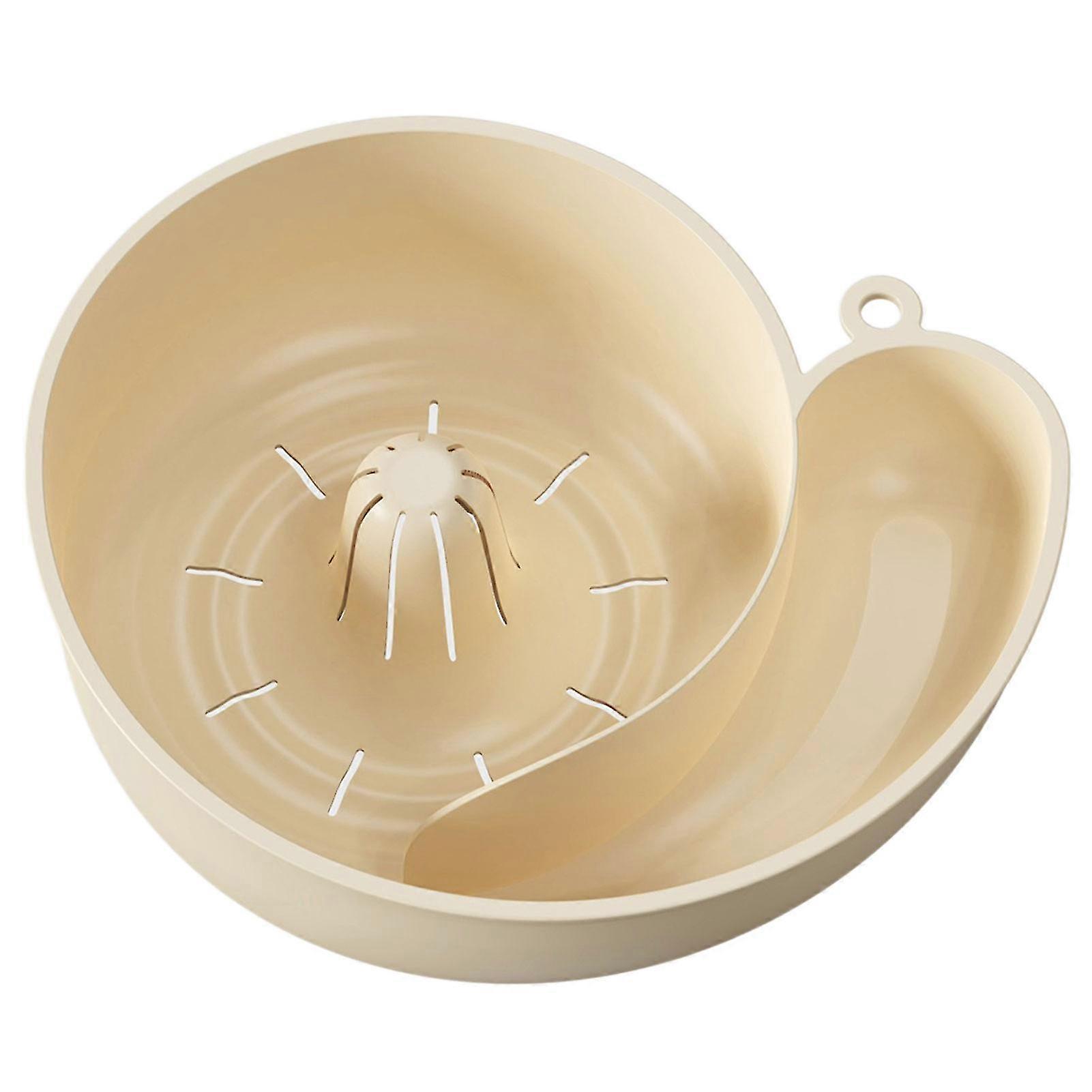 26-27 Automatic Cleaning Snail-Drain Basket Multifunctional Kitchen Strainer Kitchen Supply