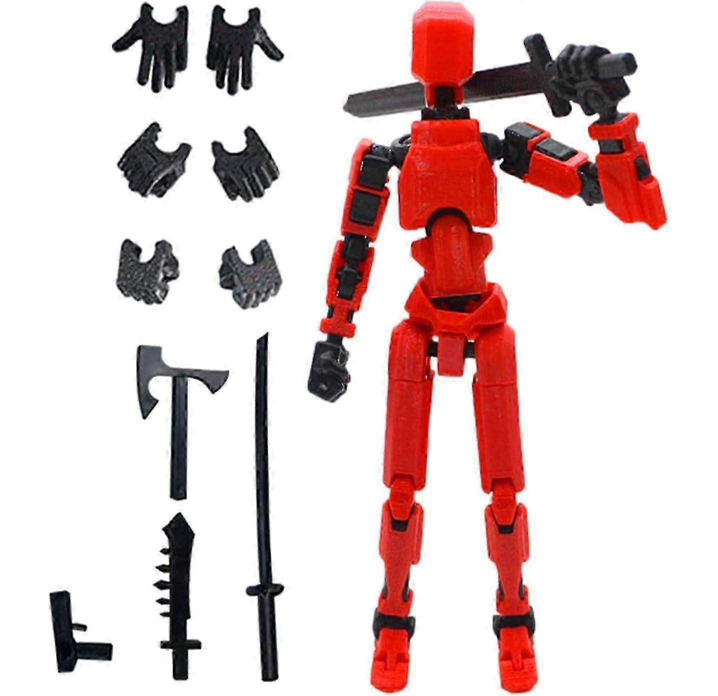 Merryxd Titan 13 Action Figure, Lucky 13 Action Figure T13 Action Figure
