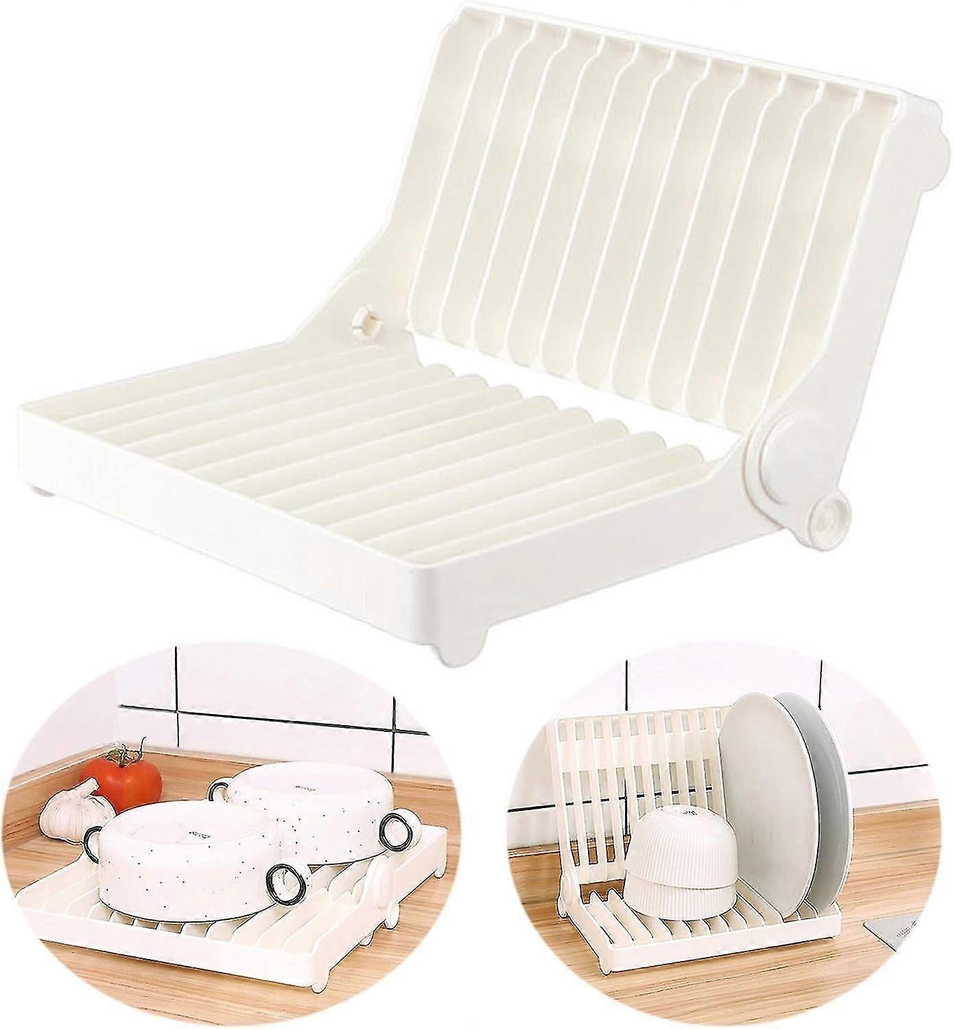 New ModelsFoldable Drying Rack For Vegetable Fruit And Tableware, Kitchen Sink Organizer