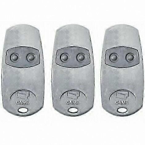 3-Piece Remote Control with Fixed Code Frequency 433.92 MHz