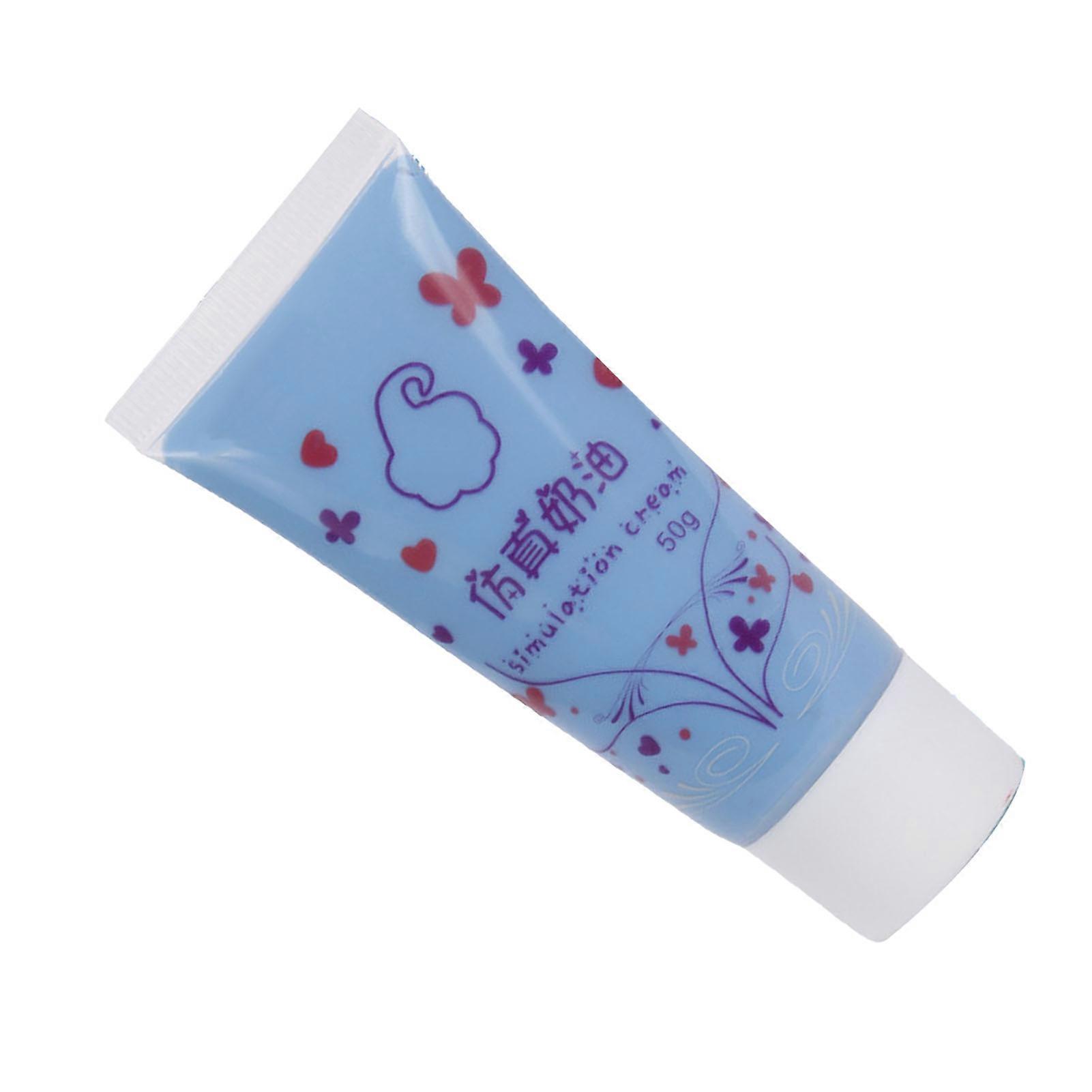 Simulation Fake Whipped Cream Glue 50ml Adhesive Fake Whipped Cake Cream for Phone Case C