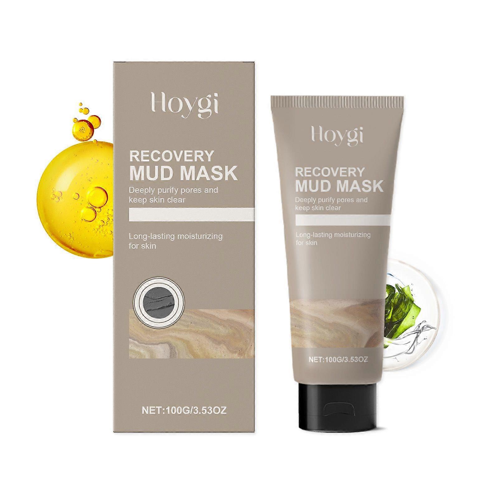 Hoygi Cleaning Compound Mask Gentle Cleansing Blackhead Non-Greasy Delicate Pores Hydrating Moisturizing Daub-Type Mask