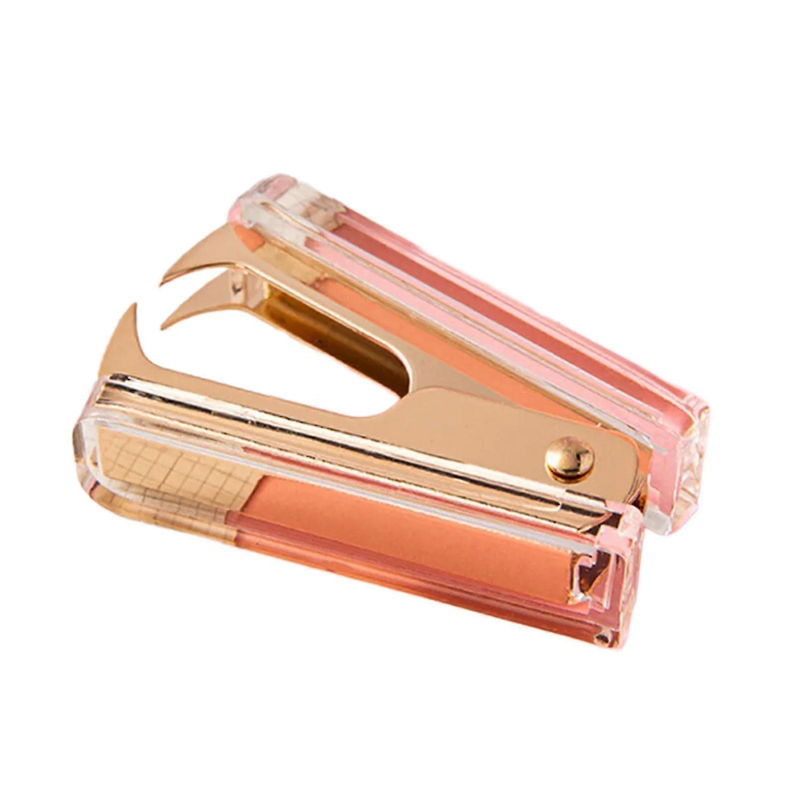 Stylish Multicolor Staple Removers with Ergonomic Handle Portable Staple Removers Staple Removing Tool for Easy Operate gold