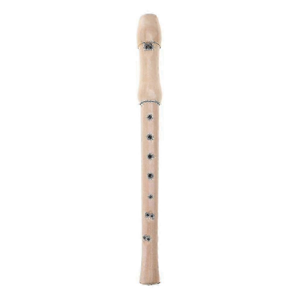 Wooden Descant Recorder in German Style C Key for Adults and Beginners with Handbag
