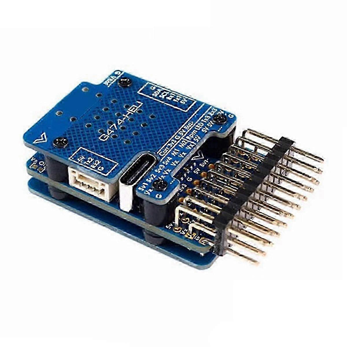 G474 Flight Controller for RC Helicopters with STM32G474 ICM42688P SPL06L 2x BEC Rotorflight Firmware