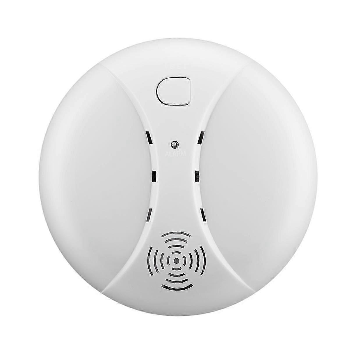 433MHz Wireless Fire Protection Detector Alarm Sensors Work with Tuya WIFI GSM Home Security Alarm Systems