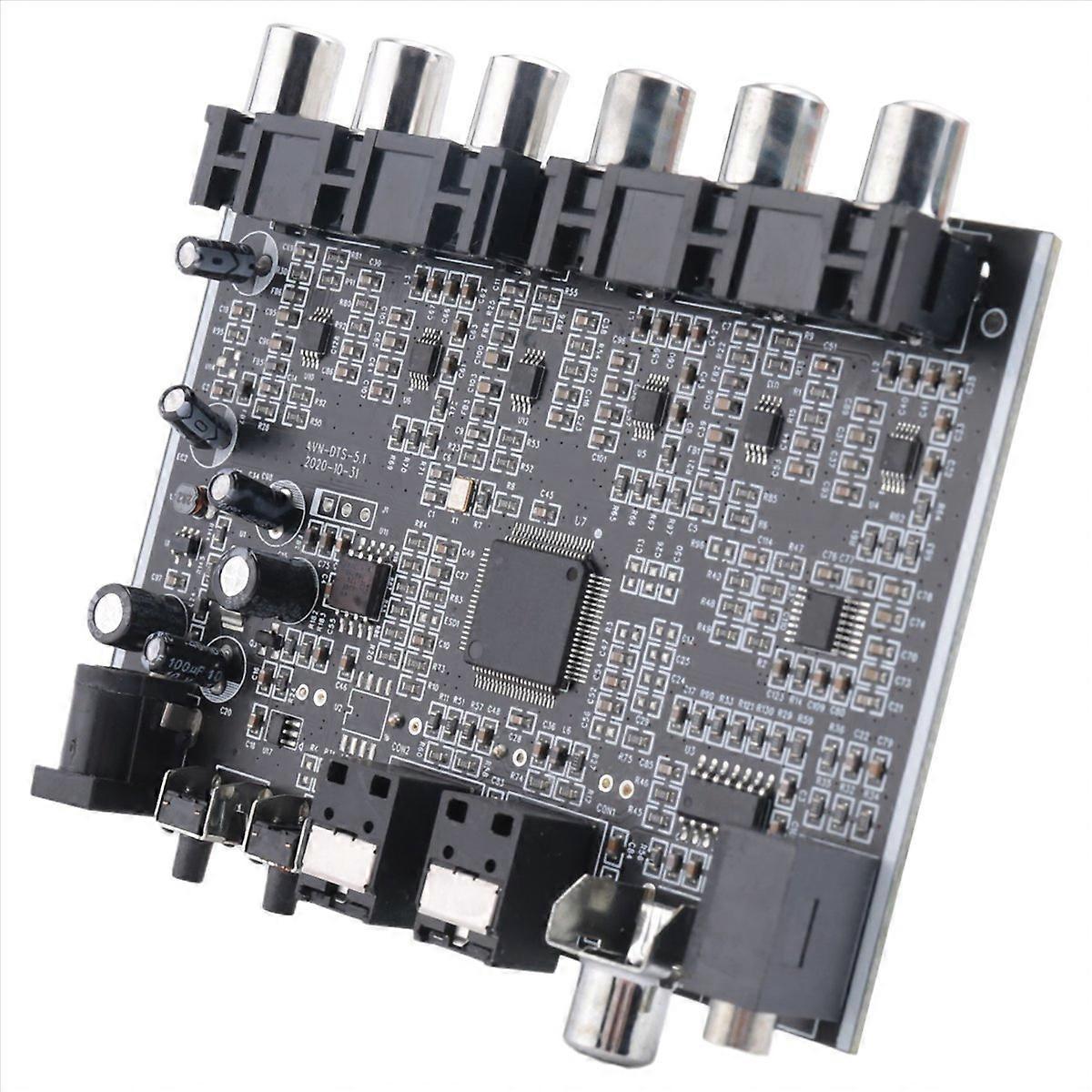 5.1 Channel Audio Decoder PCM Digital Optical Coaxial DTS RCA HiFi Stereo Audio Home Theater Decoder Board Amplifier