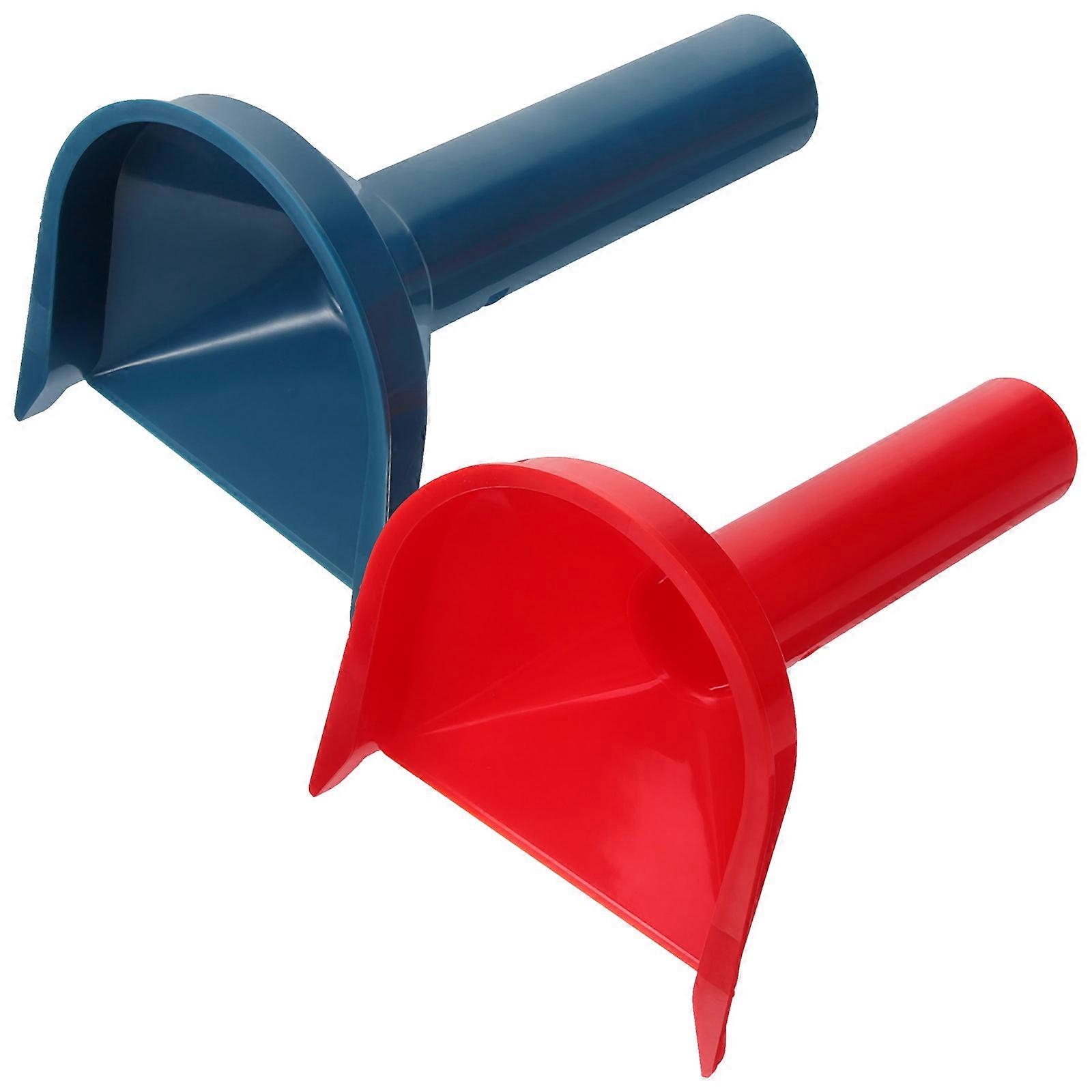 Coin Counter Plastic Coin Funnel for Efficient Sorting 2Pcs Assorted