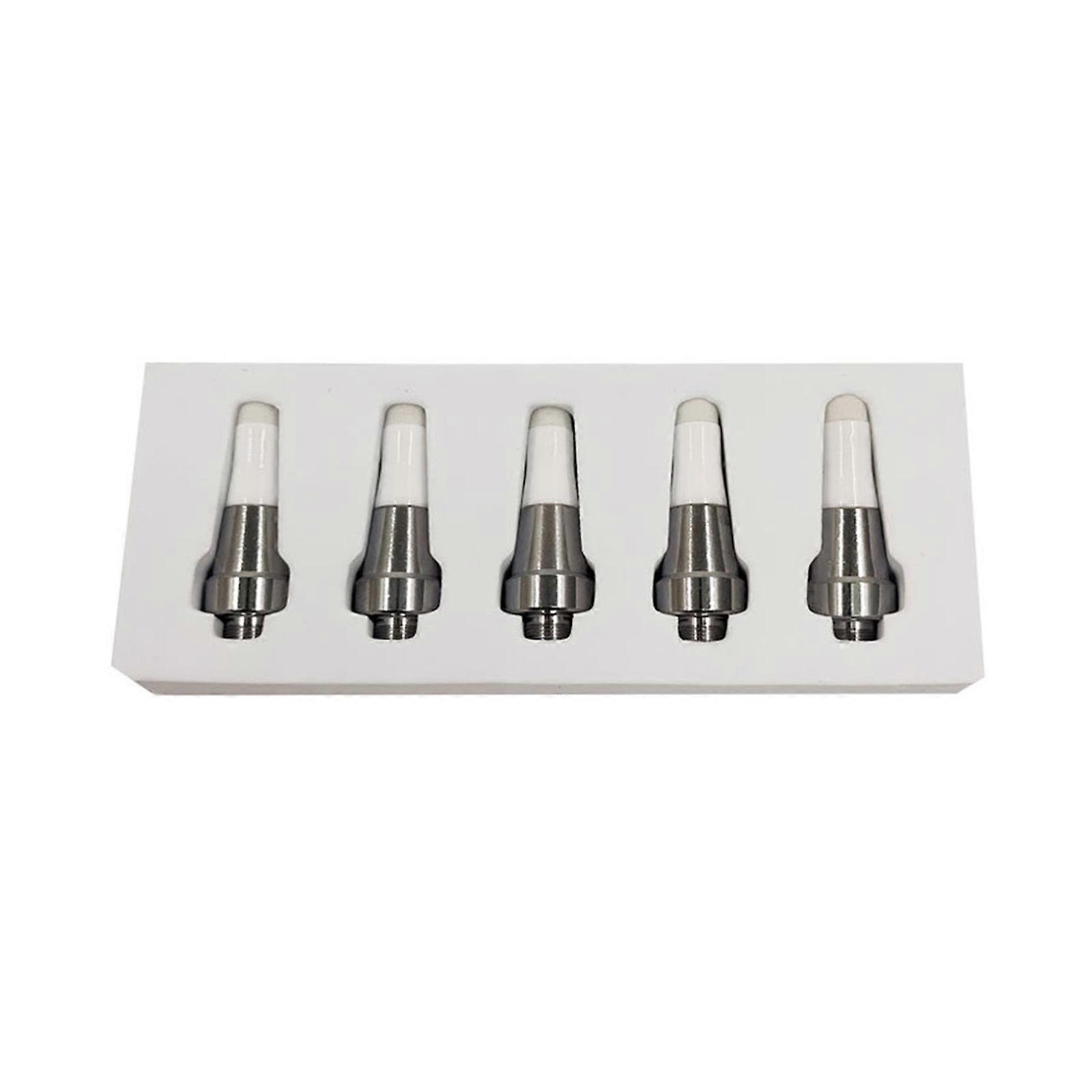 5Pcs Collector Ceramic Heating Head Heat Distribution Soldering Iron Welding Replacement Part for Welding Craft Multicolor