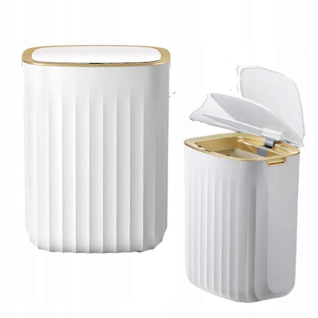 Automatic Intelligent Waste Bin 12l Gold