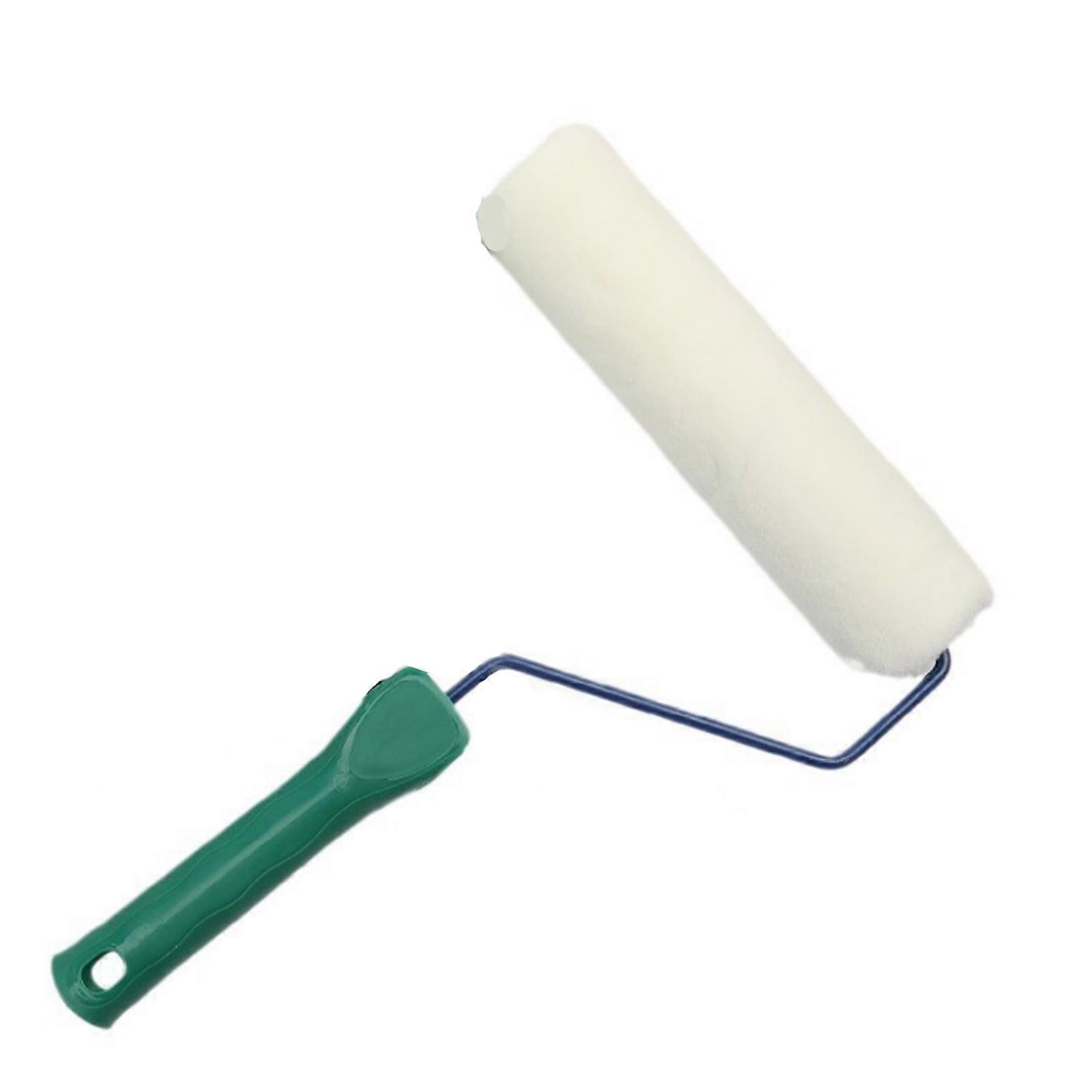 Multipurpose 9inch Anti Shedding Roller Sleeves With Ergonomic Grip For Unseamed Eggshell Finish Painting Tool Multicolor