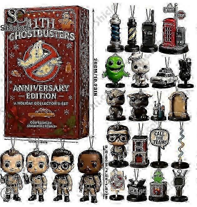 Ghostbusters 41. Woche Advent Urlaub Blind Box Weihnachtsbaumschmuck Acryl Anhänger