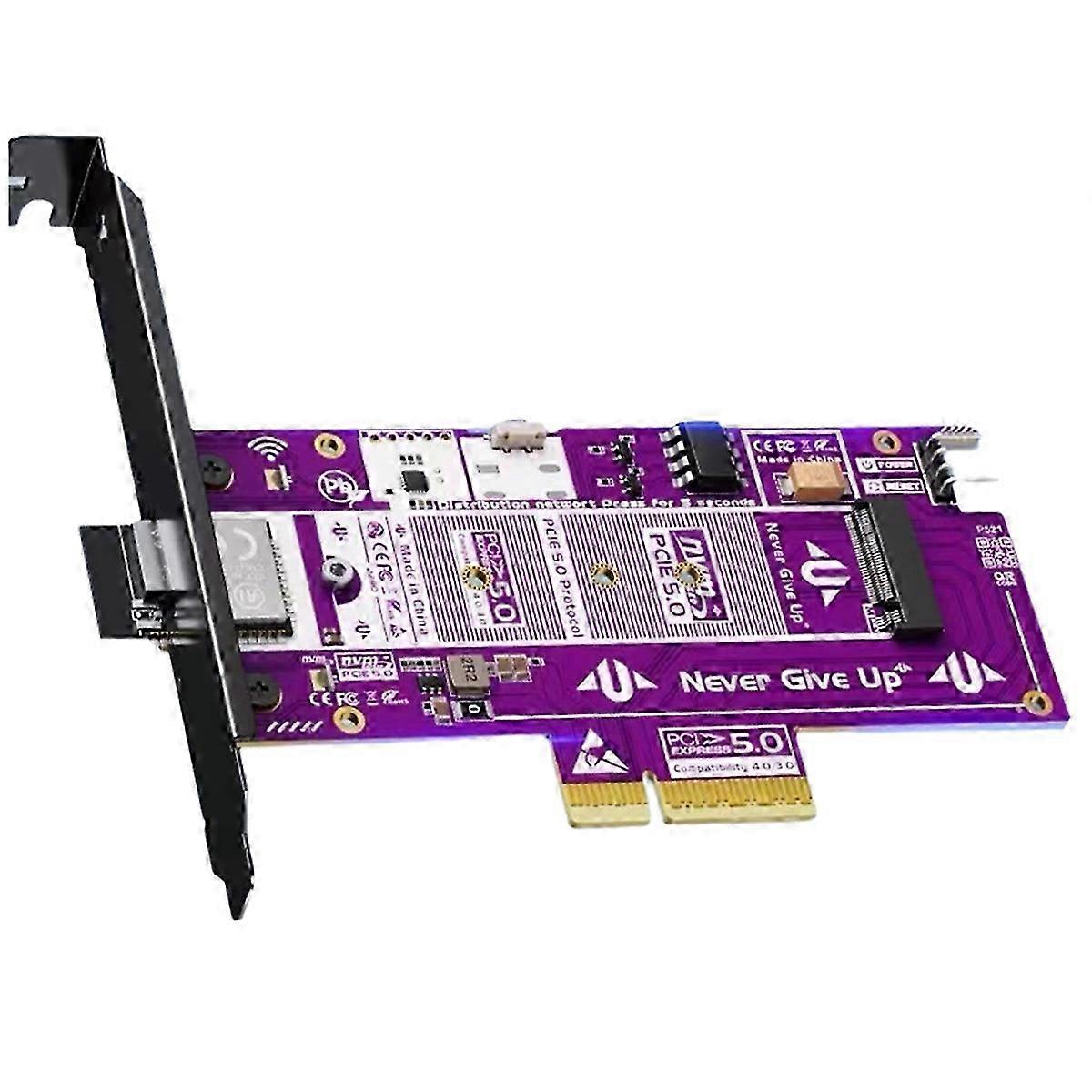 PCIE 5.0 to M2 Adapter Card Computer Remote Startup Card hwy