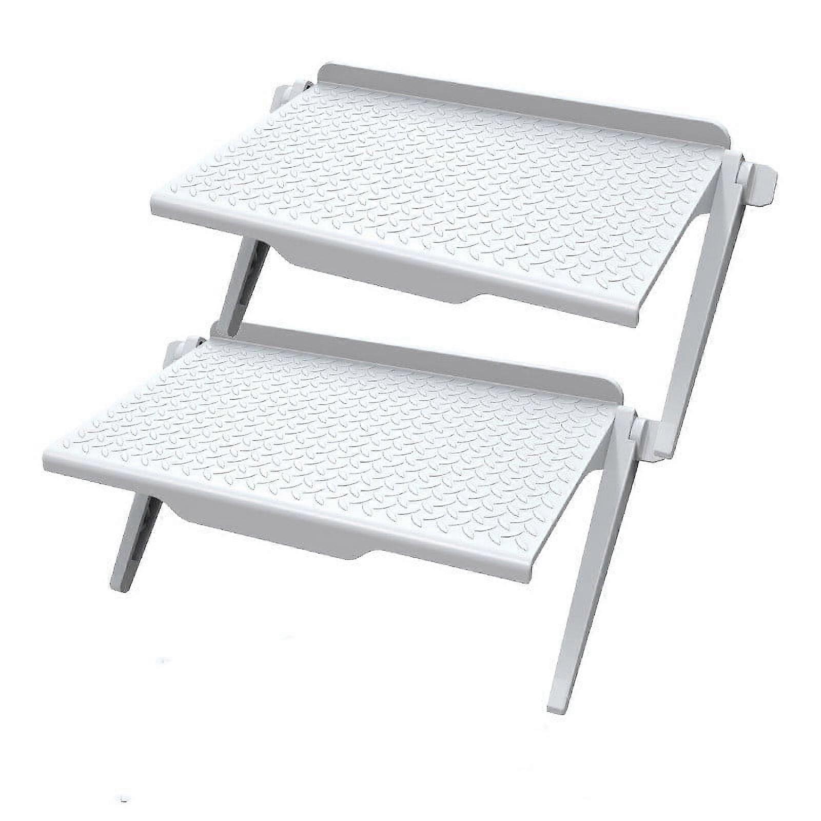 WJSXC Punch-free Computer Monitor Rack Plastic TV Set-top Box Screen Bracket Router Storage Rack White