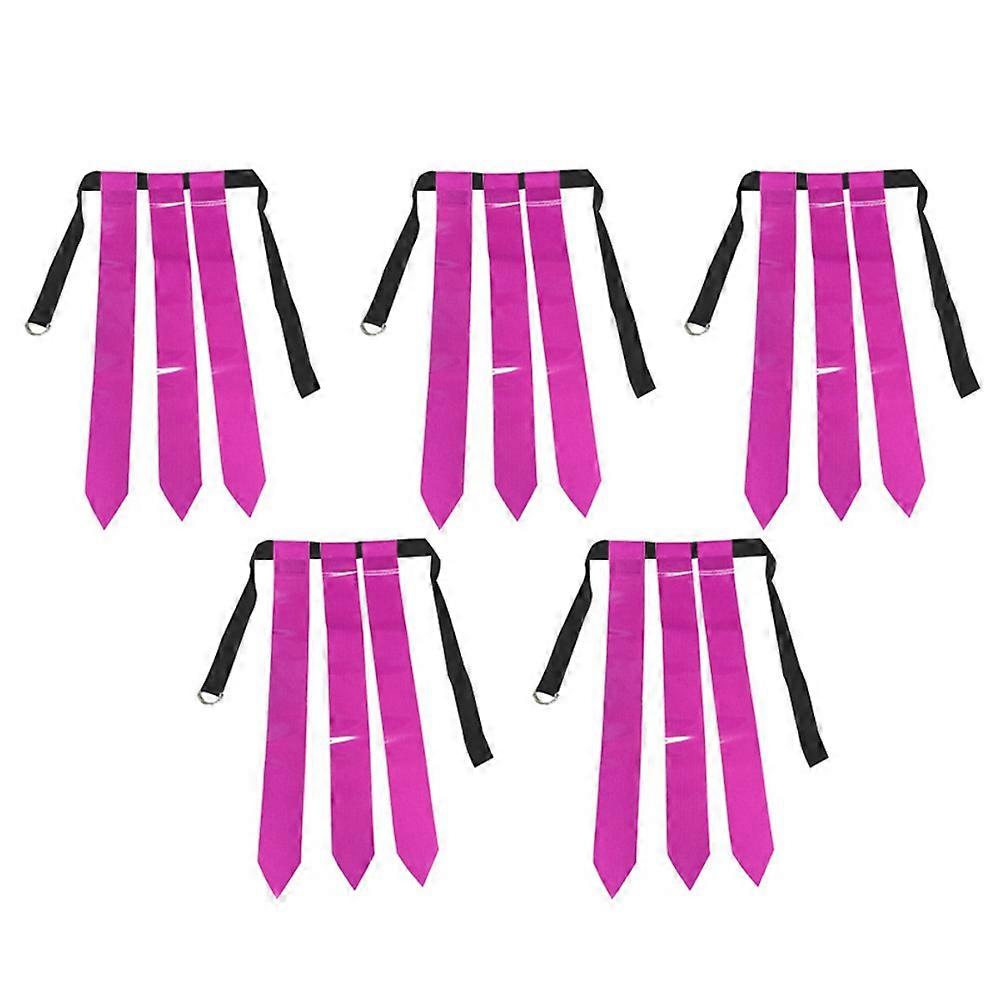 Purple Flag Football Belt Youth Touchdown Game Capture the Flag Streamer Waist Flag