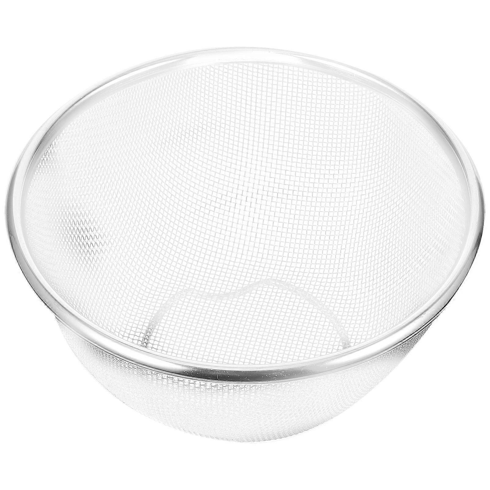 Stainless Drain Strainer For Fruit And Vegetable Washing 1Pcs