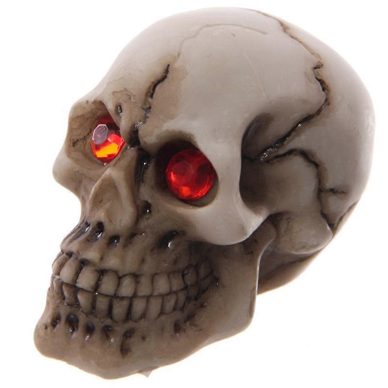Novelty Red Eyed Skull Decoration 1 Pack