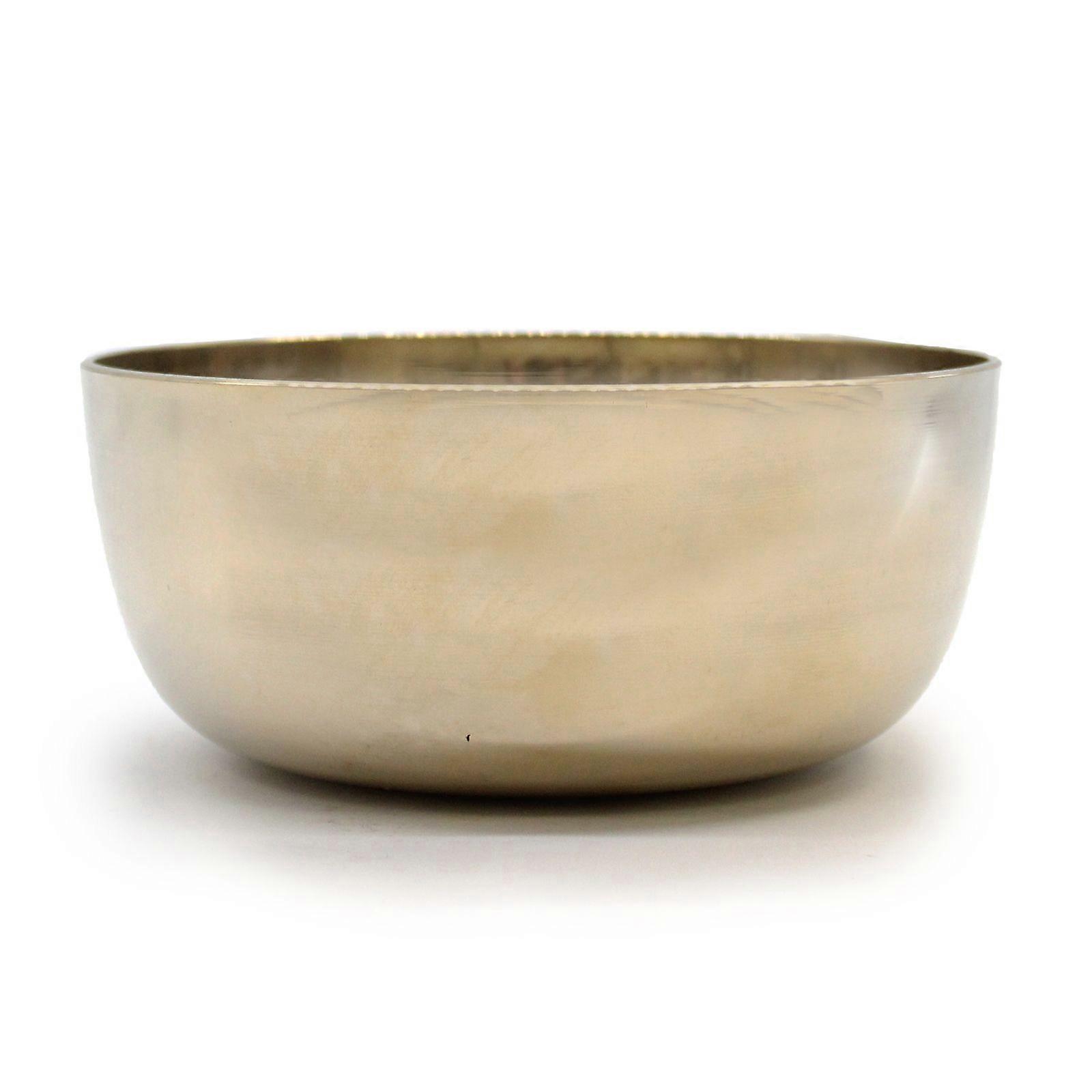 Large Brass Sing Bowl - 17cm X 1