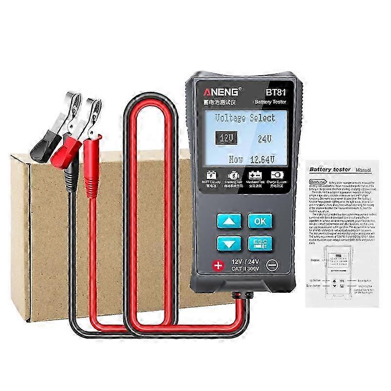 Automotive Battery Analyzer Tester Testing Battery Capacity/Starting System