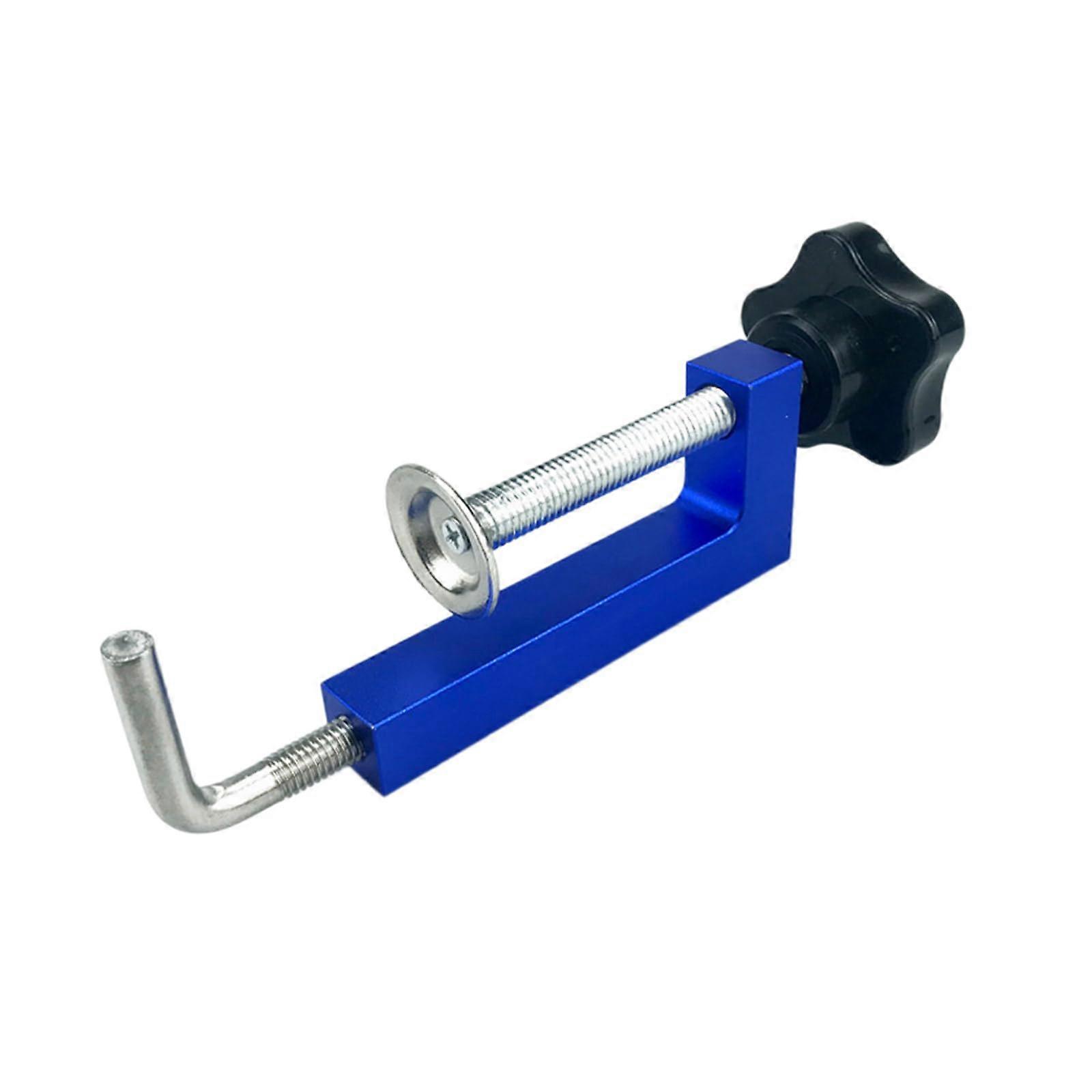 Adjustable Woodworking Clamp with Rotatable Head for Secure Grip and Quick Positioning
