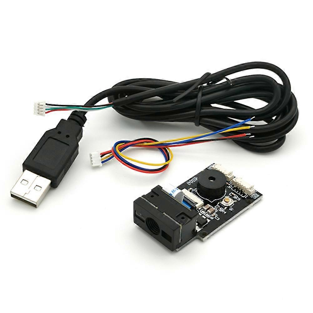 GM65 USB Wired Barcode Scanner 1D 2D Bar Code Reader QR Code Reader Module CMOS Buzzer for Reminding with Cable UART