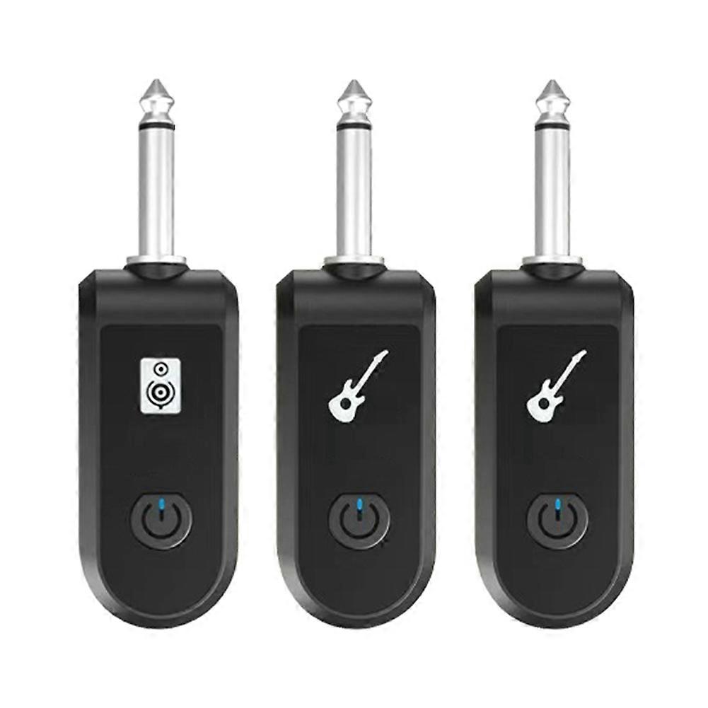 2.4G Wireless Instrument Pickup Guitar Transmitter Receiver Plug Play for 6.35mm Audio Interface Electric Instruments B