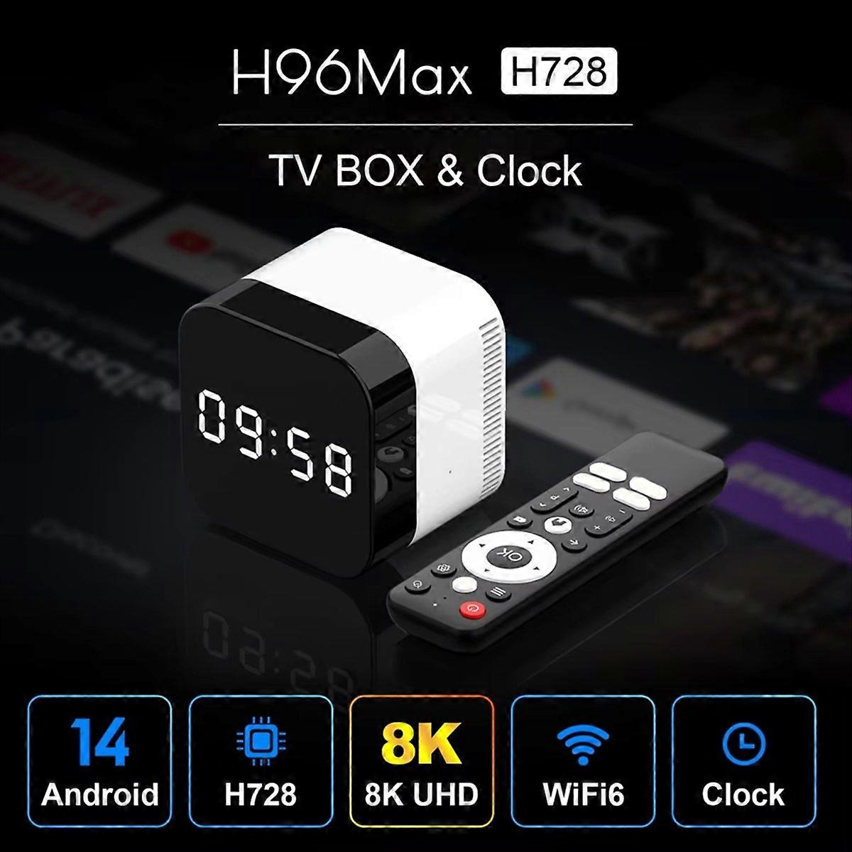 Octa Core Ulrta HD 8K 1000M Ethernet BT5.3 Smart TV Box (EU), B