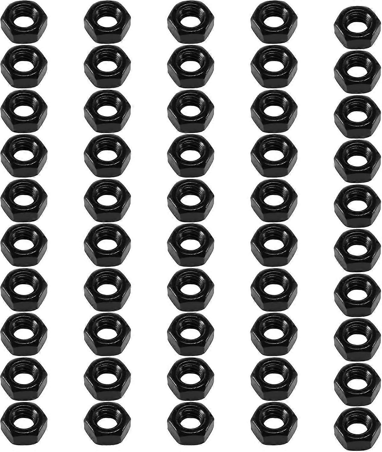 M6 Carbon Steel Grade 8.8 Hex Socket Nut 50pcsKoleZ